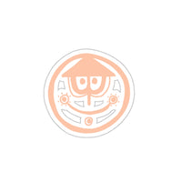 theme park fantasy land clock die cut sticker, fantasy magic clock vinyl die cut sticker sparkle paperie house