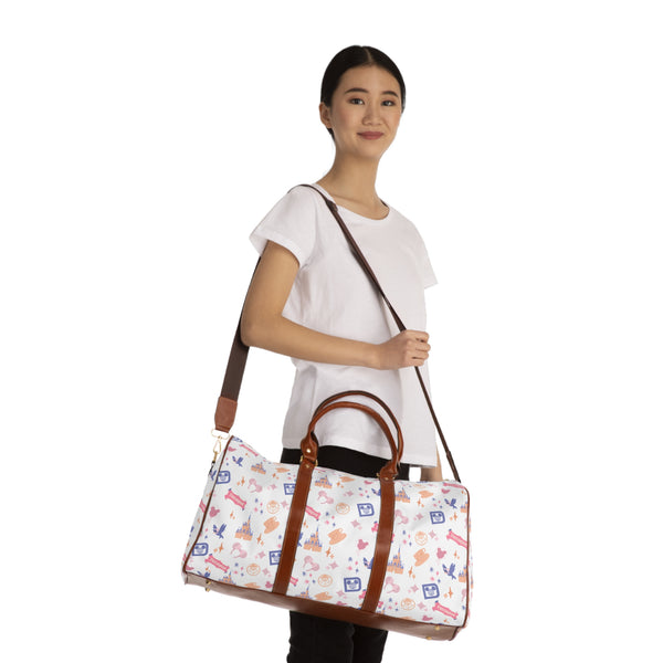 Theme Park Fantasy Magic Pattern Waterproof Travel Bag