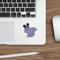 theme park yzma wearing mouse ears sticker, sparkle paperie house theme park sticker