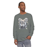 long sleeve mickey disco ball shirt