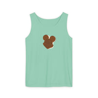 Theme park mouse shaped ice cream sandwich tank top, sparkle paperie house