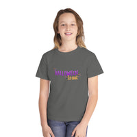 Halloween is cool youth tee, halloween youth tee sparkle paperie house