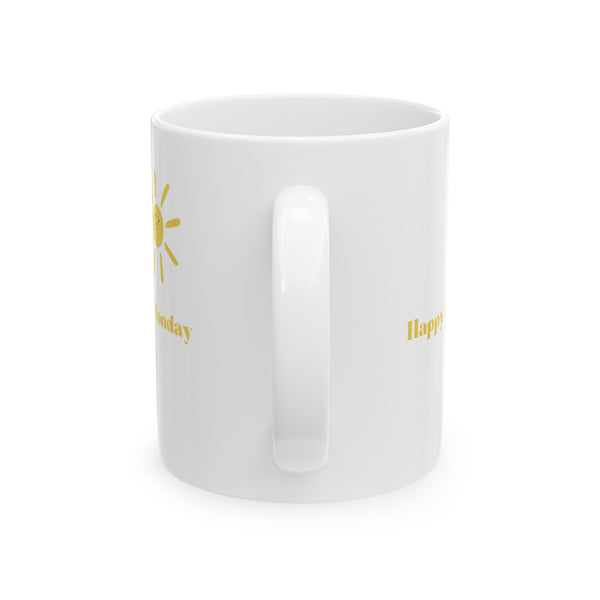 Adult Humor Happy F**king Monday Ceramic Mug 11oz