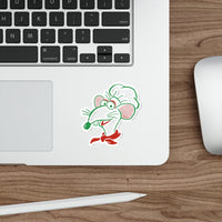 Theme Park Inspired Pizza Rizzo Die-Cut Stickers