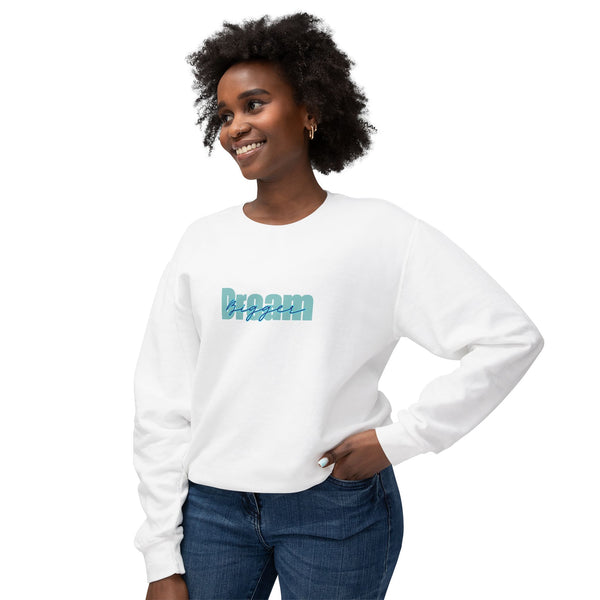 Blue Dream Bigger Unisex Lightweight Crewneck Sweatshirt