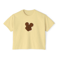 theme park women boxy shirt mouse shaped ice cream sandwich, sparkle paperie house