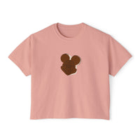 theme park women boxy shirt mouse shaped ice cream sandwich, sparkle paperie house