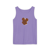 Theme park mouse shaped ice cream sandwich tank top, sparkle paperie house