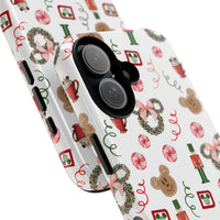 Theme Park Christmas Peppermint Park Magic Tough Cases