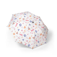 Theme park fantasy magic pattern umbrella, fantasy land pattern umbrella sparkle paperie house