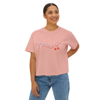 Patriotic EST. 1776 Women's Boxy Tee