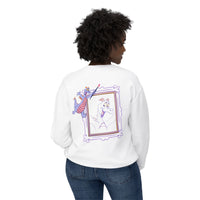Theme Park A Stroke of Imagination Unisex Lightweight Crewneck Sweatshirt