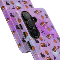 Halloween Town Pattern Tough Phone Case, sparkle paperie house 