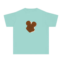 theme park mouse shaped ice cream sandwich youth shirt, sparkle paperie house