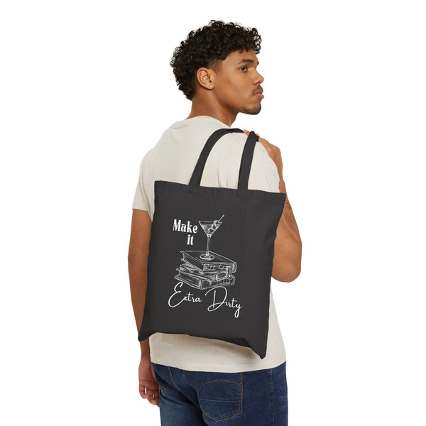Make It Extra Dirty Cotton Canvas Tote Bag