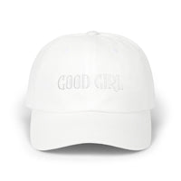 romance reader good girl baseball cap, sparkle paperie house good girl baseball hat