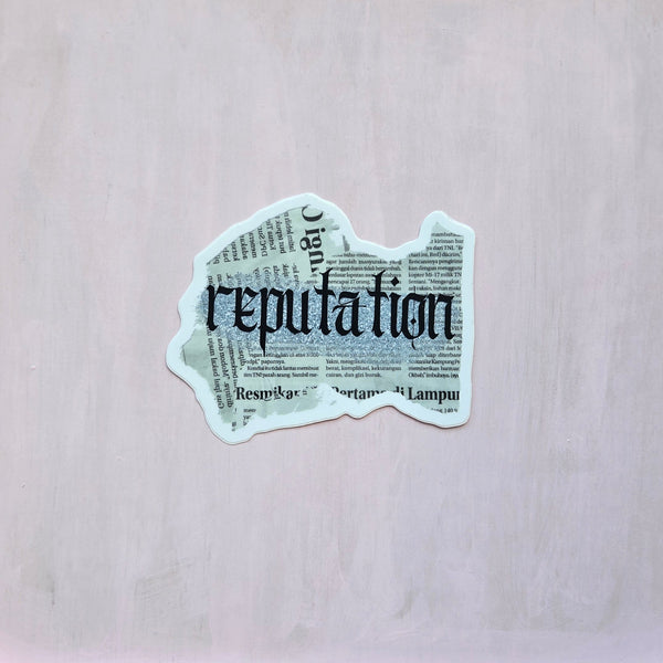 Reputation Era Vinyl Die Cut Sticker 3x3