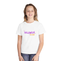 Halloween is cool youth tee, halloween youth tee sparkle paperie house