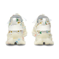 theme park flower and garden festival pattern women sneakers sparkle paperie house