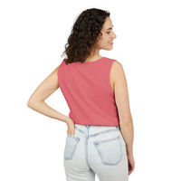 Enchanted Garden Festival Buzzing Bee Chasing Sunshine & Flowers Unisex Garment-Dyed Tank Top