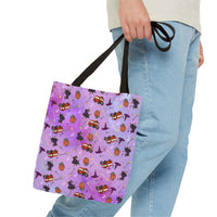 Halloween Town Pattern Tote Bag, Sparkle Paperie House