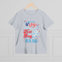 women 4th of july graphic shirt features you look like the 4th of july with hot dog, patriotic graphic shirt sparkle paperie house