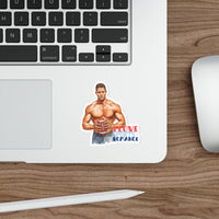 Football Romance I Love Sports Romance Die-Cut Stickers