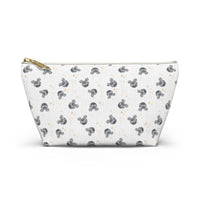mickey disco ball pattern travel pouch