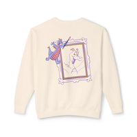Theme Park A Stroke of Imagination Unisex Lightweight Crewneck Sweatshirt