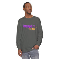 halloween is cool long sleeve shirt, halloween long sleeve sparkle paperie house