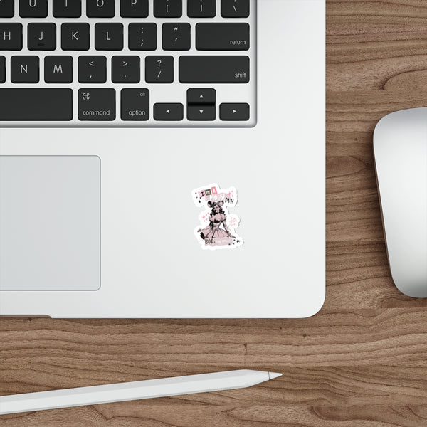 "I'm A Mouse Duh" Funny Halloween  Die-Cut Vinyl Sticker