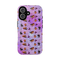 Halloween Town Pattern Tough Phone Case, sparkle paperie house 