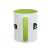 Motivational Green Dream Bigger Accent Coffee Mug 11oz