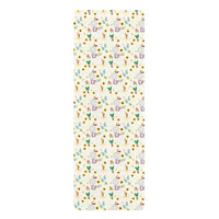 theme park enchanted garden festival yoga mat, flower and garden festival, workout mat sparkle paperie house