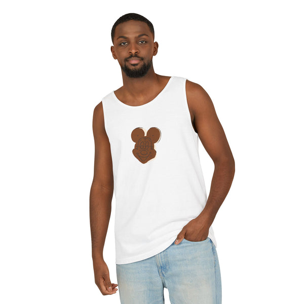 Boardwalk Sweets Mouse Shaped Ice Cream Sandwich Unisex Garment-Dyed Tank Top