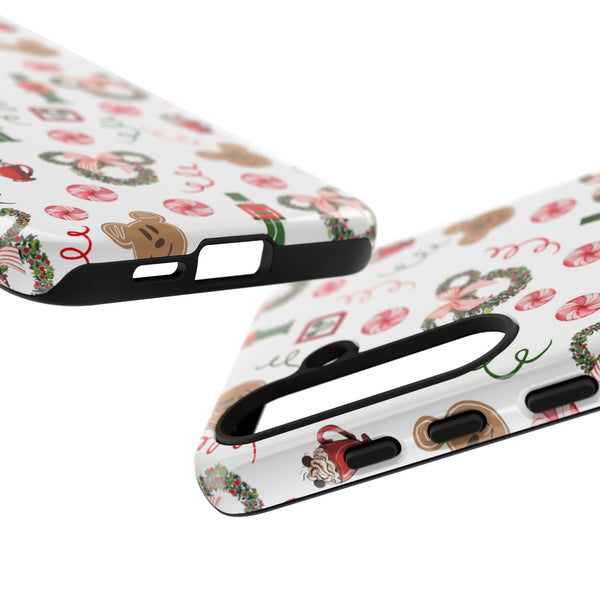 Theme Park Christmas Peppermint Park Magic Tough Cases