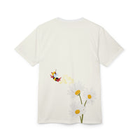 theme park spikey bee graphic shirt, enchanted garden festival sparkle paperie house