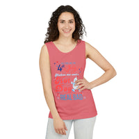 4th of july tank top features you look like the 4th of july graphic with hot dog, sparkle paperie house