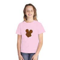 theme park mouse shaped ice cream sandwich youth shirt, sparkle paperie house
