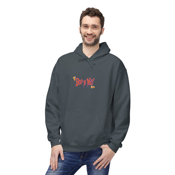 Boo Too You Halloween Unisex Midweight Softstyle Fleece Hoodie