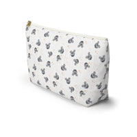 mickey disco ball pattern travel pouch