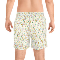 theme park flower and garden festival men's swim trunks