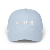 romance reader good girl baseball cap, sparkle paperie house good girl baseball hat