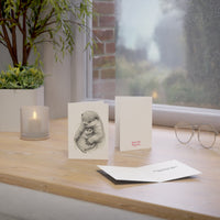 Otter Mothers Day Greeting Card Set of 1