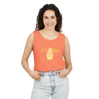 pineapple whip please tank top, theme park pineapple ice cream graphic shirt sparkle paperie house