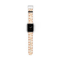 Groovy pumpkin pattern iPhone watch band, autumn pattern iPhone watch band sparkle paperie house