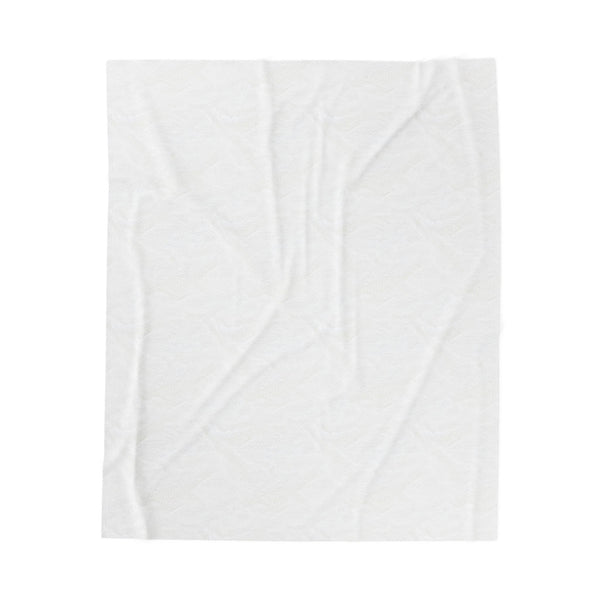 Cozy Cookie Checker Velveteen Plush Blanket 50x60