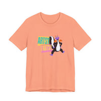 artsy fartsy figment skunk shirt, theme park shirt