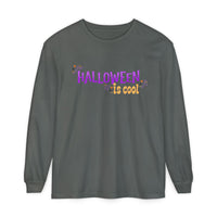 halloween is cool long sleeve shirt, halloween long sleeve sparkle paperie house