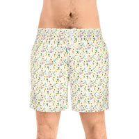 theme park flower and garden festival men's swim trunks